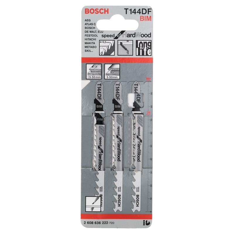 Bosch Professional T 144 DF Speed for Hard Wood Jigsaw