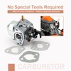 VAINELY Huayi Carburetor Compatible with YARDMAX YG2760 Self-propelled Lawn Mower