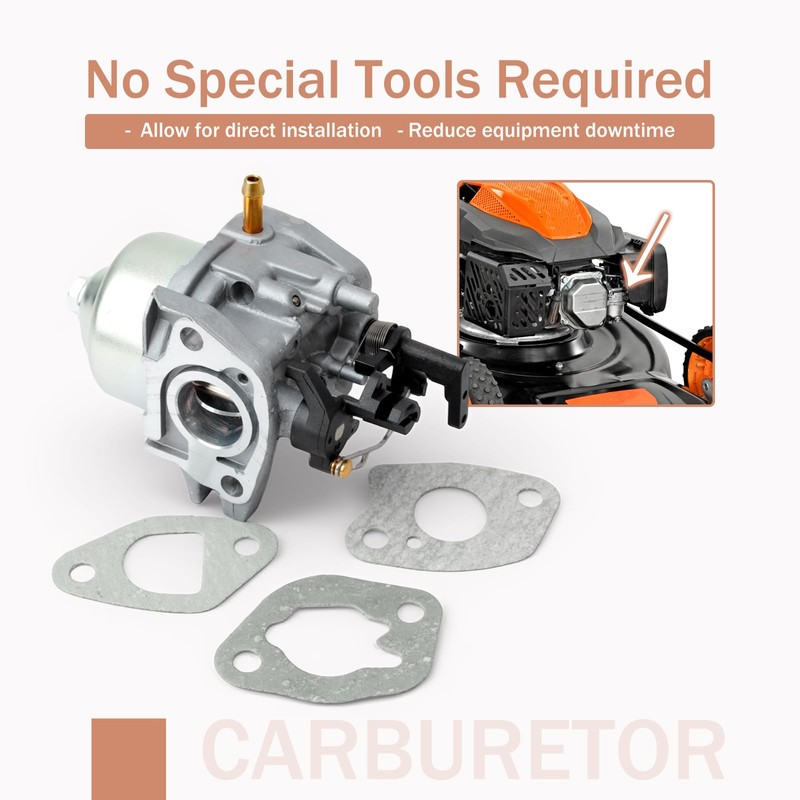 VAINELY Huayi Carburetor Compatible with YARDMAX YG2760 Self-propelled Lawn Mower