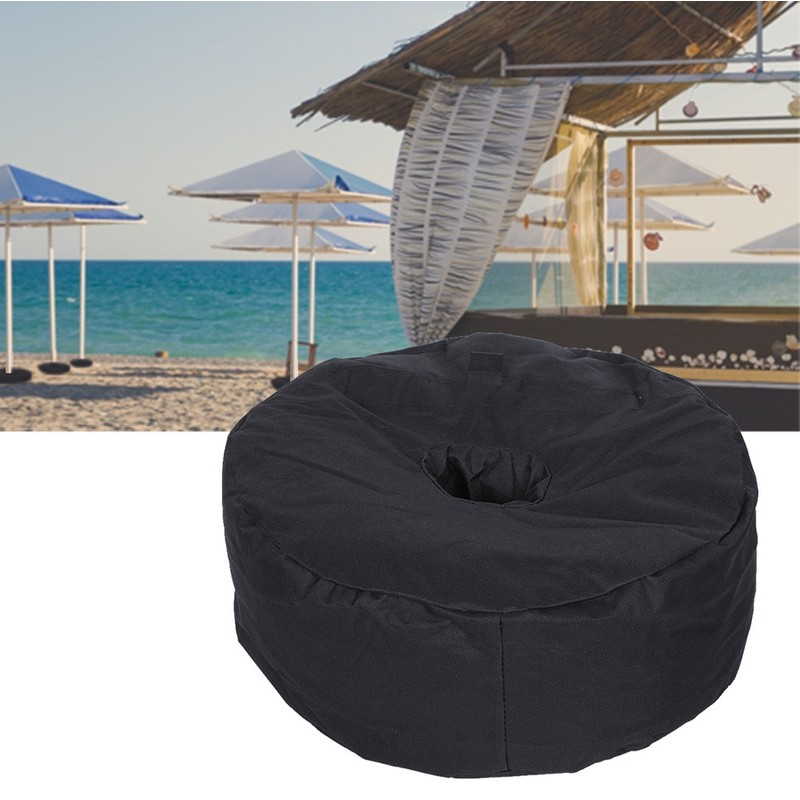 Outdoor Round Umbrella Base Weight Bag Folding Sandbag Sand Bags