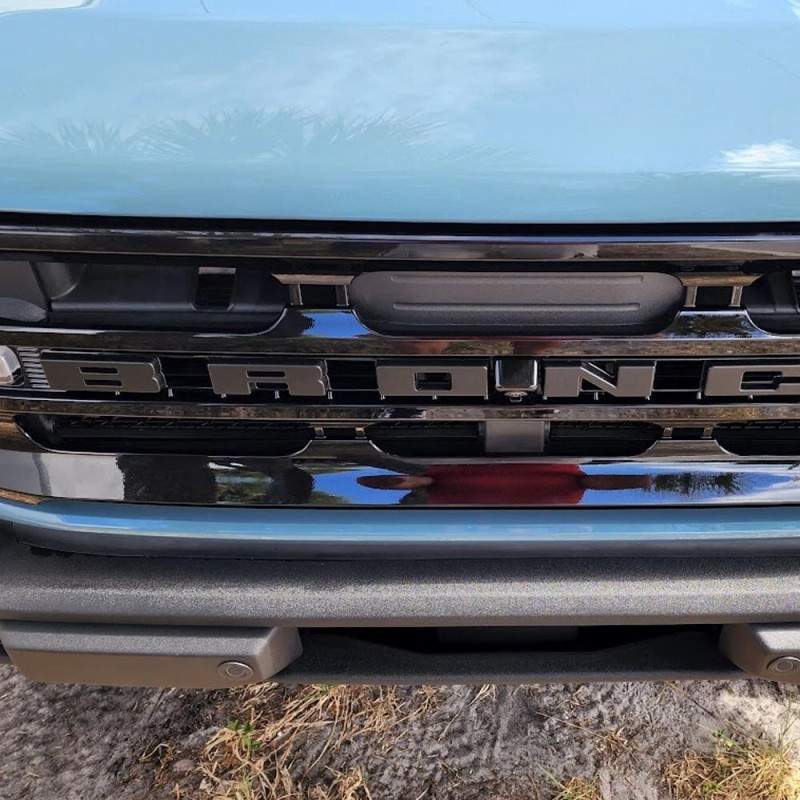 UPR Direct Replacement Grille Letters Compatible 21-25 Ford Bronco Matte