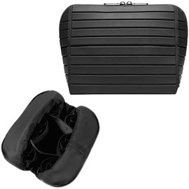 Makeup Brush Holder Travel, Compact Lightweight Accessory for Travel and Daily Use - Makeup Fold Down Design Dividers