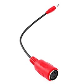 ZAWDIO - MIDI TRS Breakout Cable for: Arturia, Novation, 1010music - 5 Pin DIN Female Midi to 3.5mm Male - MX4, Beatstep Pro, Keystep, Circuit, Launchpad Pro 