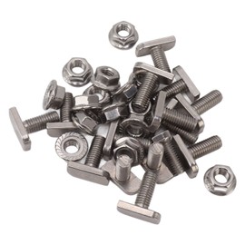 15 Set Hammer Head Screws M8 Stainless Steel Screws for Photovoltaic and Solar Installation
