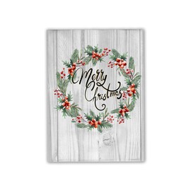 10x13 (100) Christmas Wreath Designer Poly Mailers Shipping Envelopes Premium Printed Bags