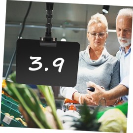 Operitacx Pack of 4 proofing label holders, drawing clip, copy paper holder for typing, adjustable paper holder, canvases, fixing painting clip for drawing boards, double head painting clip