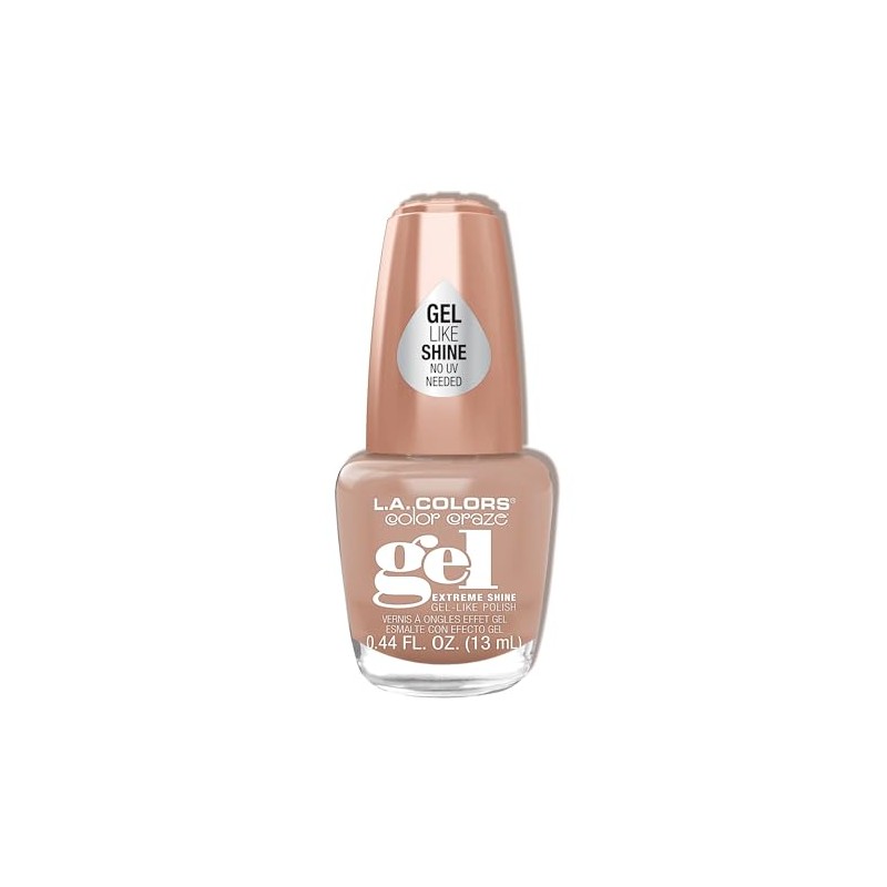 L.A. COLORS Nude Gel Polish, Tender CNL410