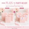 Sweet Sixteen Favor Bag Stickers: 120 Paper Stickers 1.6 Inch