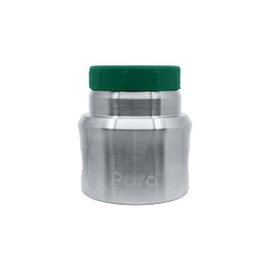 Pura Lunch Insulated Stainless Steel Jar - Kitchen Food Storage Containers with Lids for Hot Lunch or Cold Food - Portable, Zero BPA, Zero Plastic & Easy to Clean for All Ages - 9 oz