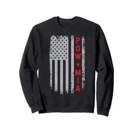 Pow Mia USA Flag You are not forgotten - Veterans Day Sweatshirt