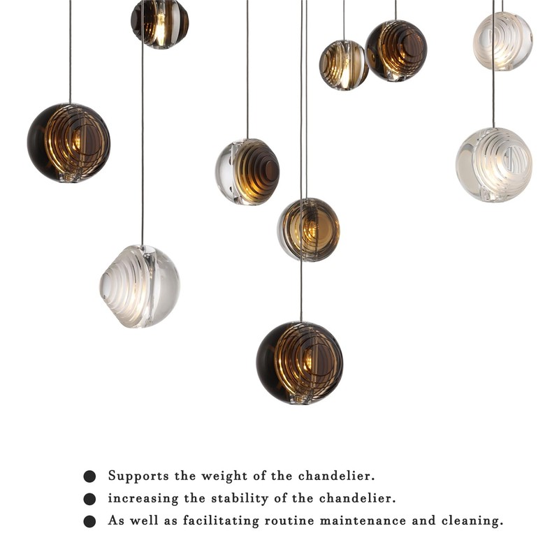 Zzcy Pack of 3 Cable Cover Ceiling Light Ceiling Canopy