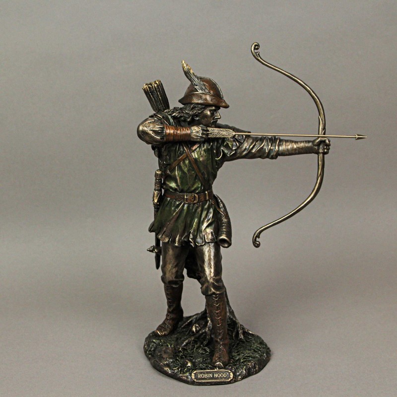 Veronese Design Robin Hood Shooting Arrow Portait Statue