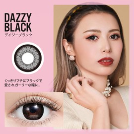 [ ぴと (甲村仁絵) イメージモデル カラコン ] Mirage (ミラージュ) 1month 2枚入り デイジーブラック14.5（度なし）[0.00]