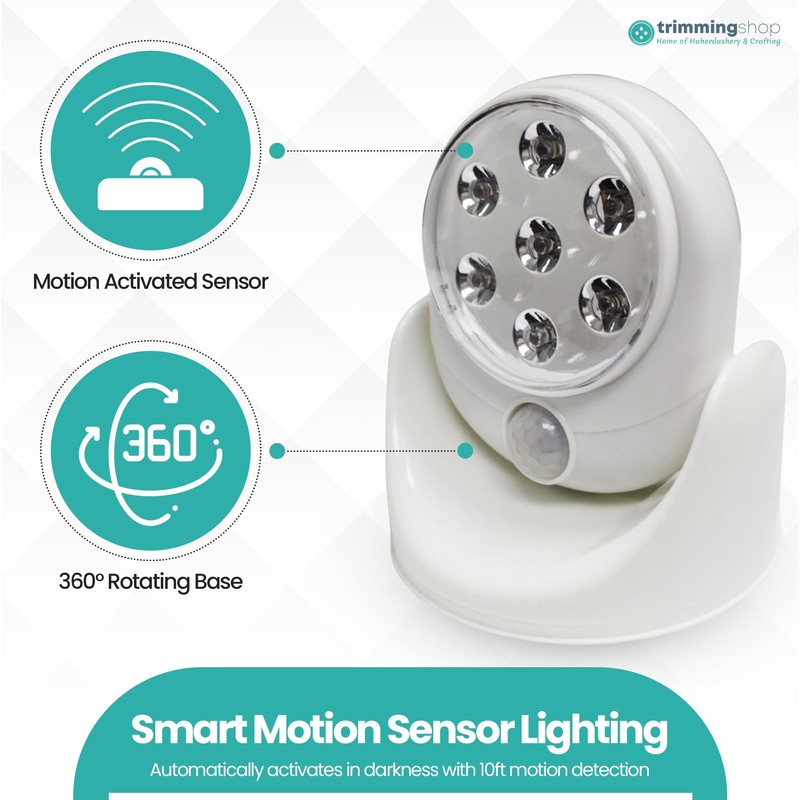 Trimming Shop Motion Sensor Light Activated Wireless Light Angel 7