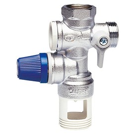 Caleffi 526142 Safety group for boiler 1/2 inch with shut-off, controllable non-return valve