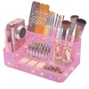 ANRUI Nail Drill Bit Holder, 28 Holes Plastic Nail Drill
