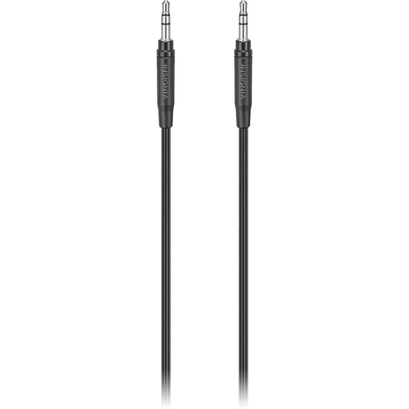 Insignia- 6' 3.5mm Audio Cable - Black