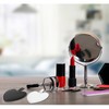 Eabdice Pack of 4 Mini Compact Mirrors, Portable Hand Mirrors,
