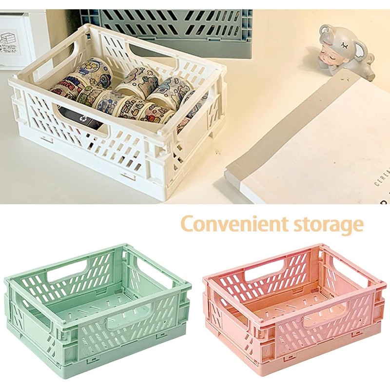 Uryxery Set of 3 Folding Boxes Foldable Sturdy - 15