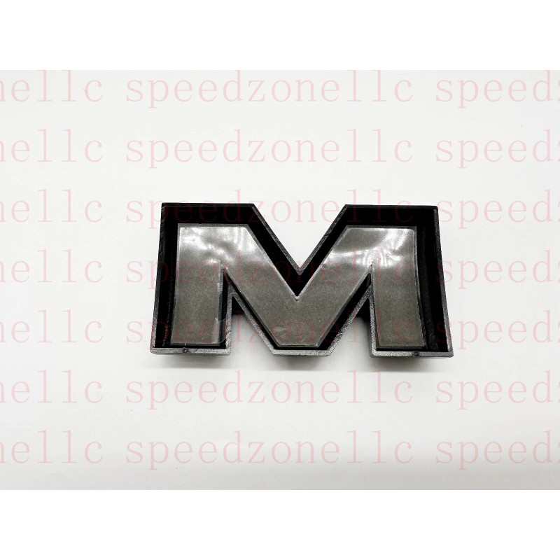 Auto Rear Tailgate GMC Matte Black OVERLAY Emblem Badge Fit