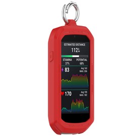 Cycling Watch Case for Garmin Edge1050 Case Silicone Case (Red)