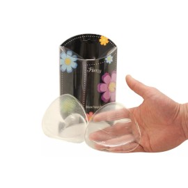 Flirtzy Transparent Silicone Bra and Bikini Gel Inserts for Bikini and Swi