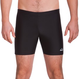 IQ-UV Men's 300 Jammer UV Protective Clothing Swim Shorts, Black, Large