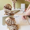 UGEARS Globe - Wooden Educational Puzzle Idea Self Assembling Mechanical