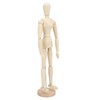 16in Wooden Mannequin Mini Flexible Rotating Sketch Drawing Wooden Figures