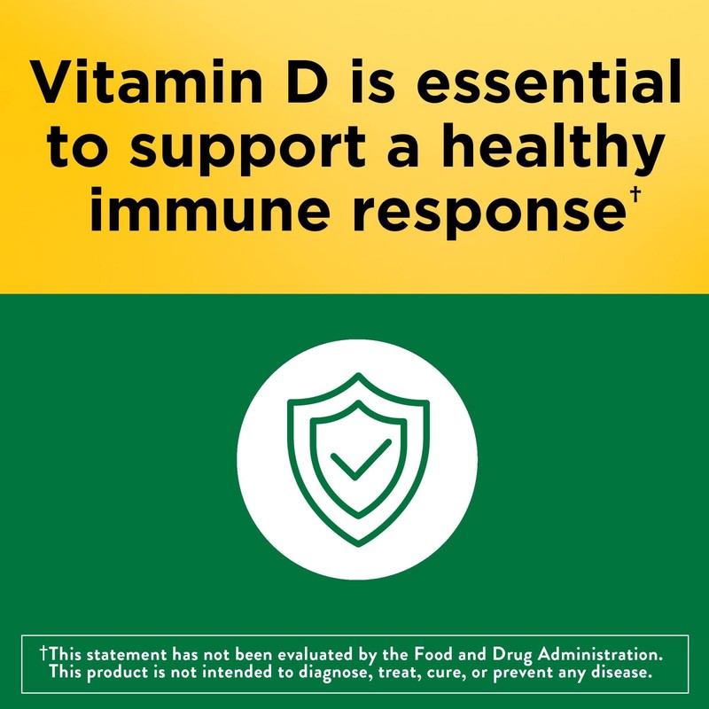 Nature Made Vitamin D3 1000 IU (25 mcg), Vitamin D