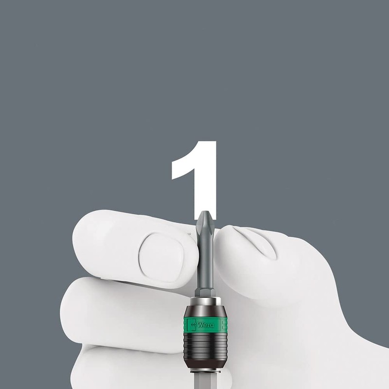 Wera Kraftform Compact Pistol RA-R 2 05051536001 13-Piece Set