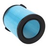 Wet Dry Vacuum Filter High Efficiency Washable Vacuum Cleaner Replacement