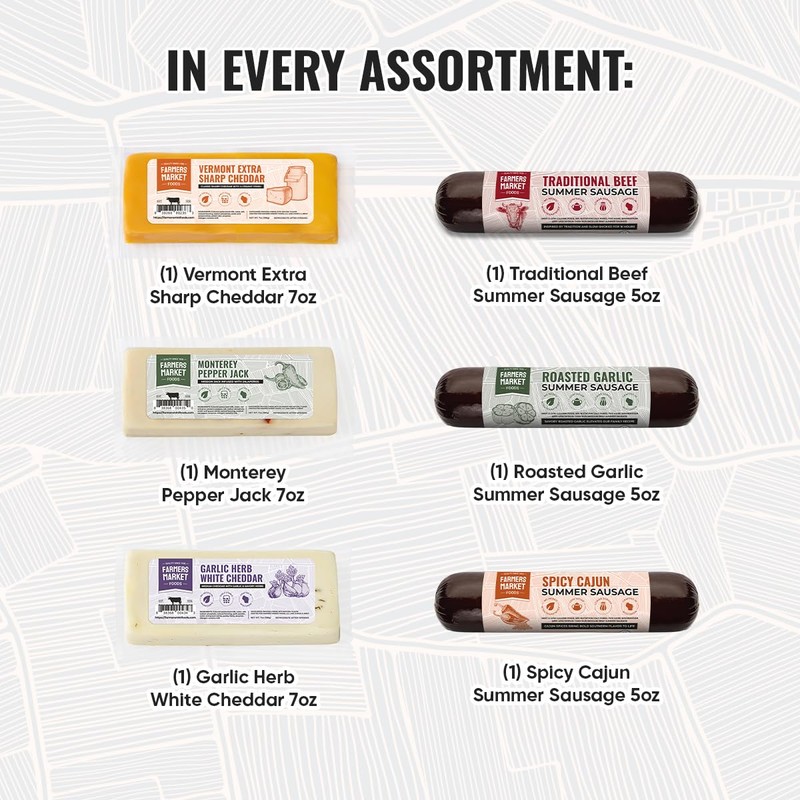 Farmers Market Gift Basket, Gluten Free, Keto, Paleo, Low Sodium,