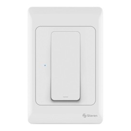 STEREN SHOME-115 Apagador Wi-Fi, 2,4 GHz, Compatible con asistentes de Voz Alexa y Google Assistant, Control Remoto y Timer, Smart Home