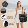 SUIKIHUM Beach Tote Bags for Womens, Causal Pool Bags for