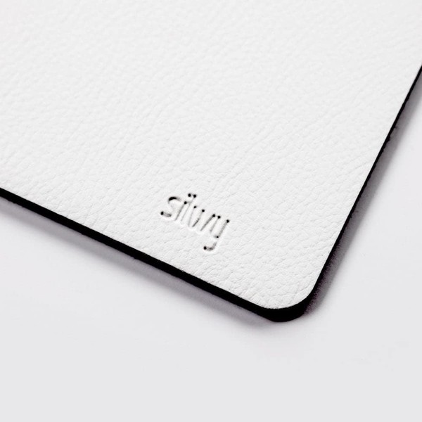 silwy® Metal Mat Bianco in similpelle per riporre imbracature magnetiche, 40 x 27 cm, può essere tagliato a misura, perfetto per il caravanning e la nautica- perfetto per il campeggio e la nautica.