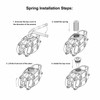 Suspension Stem for Bicycles Shock Absorbing Bike Handlebar Stem for