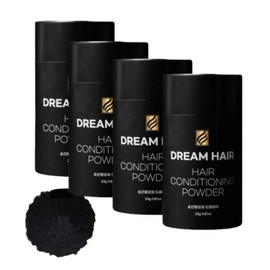Dream Hair Instant Hair Thickener Black x 4 Set Powdered Black Chae, 1 Piece / 드림헤어 순간증모제 검정색 x 4개세트 분말형 흑채, 1개