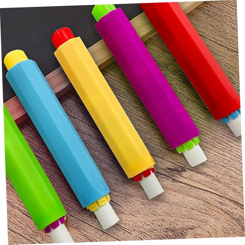 SHINEOFI 10Pcs Adjustable Lightweight Chalk Holders Water Soluble Graffiti Pen