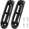 Namvo 2pcs Black Kayak Paddle Holder Clips Universal Kayaks Deck