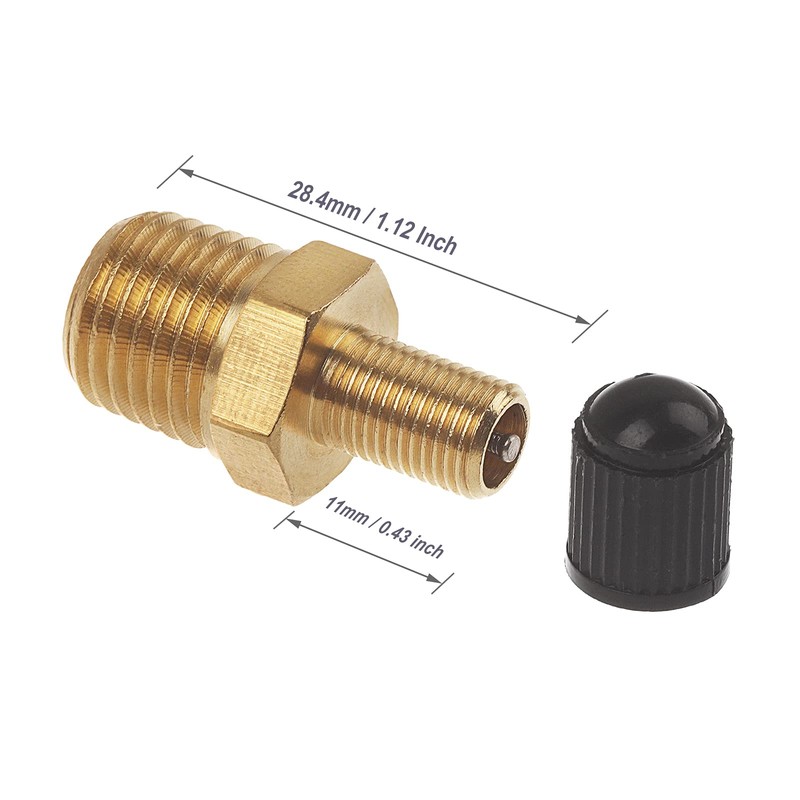 A.I.FORCE 4Pcs 1/4" NPT Tank Valve, Air Compressor Fill Valve