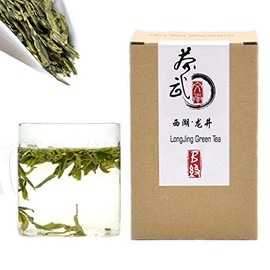Cha Wu-[B] LongJing Green Tea,8.8oz/250g,Chinese Dragon Well Green Tea Loose Leaf