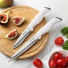 McCook Knife Set, White High Carbon Stainless Steel Kitchen Knife