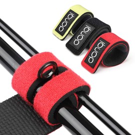 DONQL Fishing Rod Straps Fishing Rod Belts Ties Stretchy Magic Bait Casting Spinning Rod Straps Holders Fishing Tackle Tie Bag Accessories(Neoprene 3.5 * 25cm)