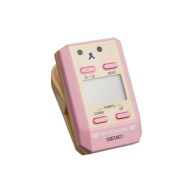 Seiko Seiko clock with digital metronome Rilakkuma Limited Edition Pink