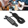 Acoustic Guitar Electric Transducer Soundhole Pickup Preamplifier Punching Free Accessories