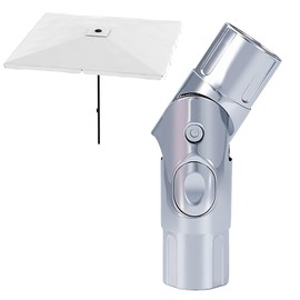 NICENEEDED Patio Umbrella Replacement Parts, Push-Button Outdoor Umberlla Mounting Bracket, Waterproof Outdoor Umberlla Attachment for Yard Deck Balcony Garden