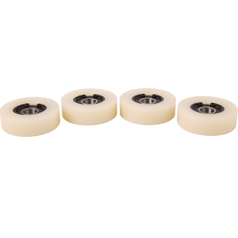 4 pieces nylon polyamide wheels 45 mm diameter 14 mm