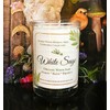 White Sage Soy Candle 3x4" Natural Sage Organic Sage Cleansing