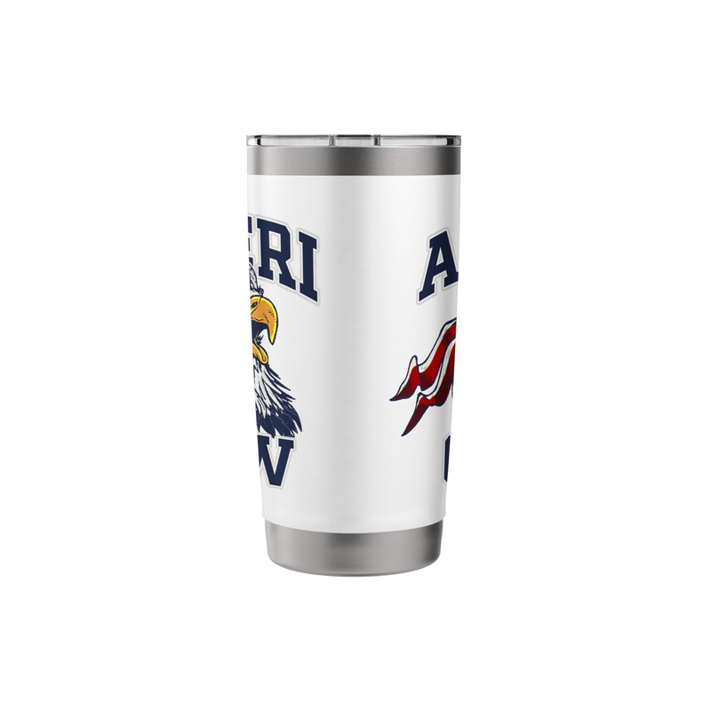 Trendy Ameri Caw American Biker Eagle Stainless Steel Insulated Tumbler